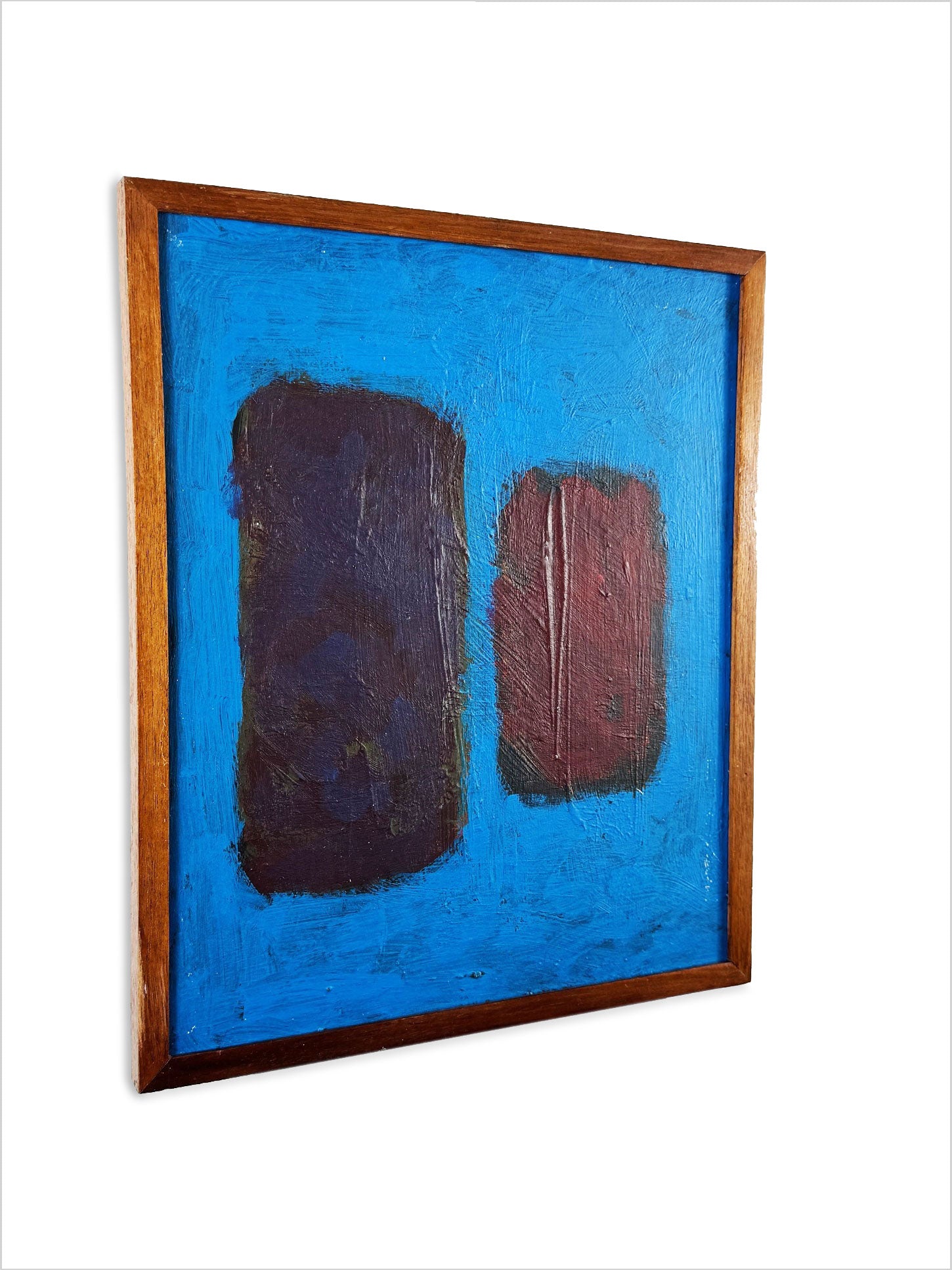 Geoffrey Bargery, Mid Century Cubist Abstract Oil Painting