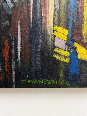 Terene Mansbridge, Abstract Oil Painting