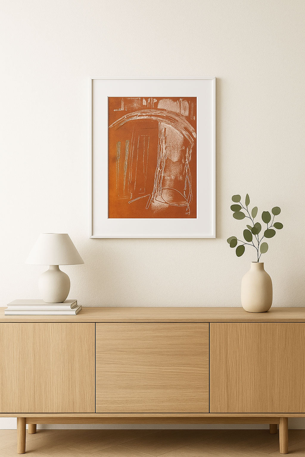 Original Mid Century Abstract Artwork