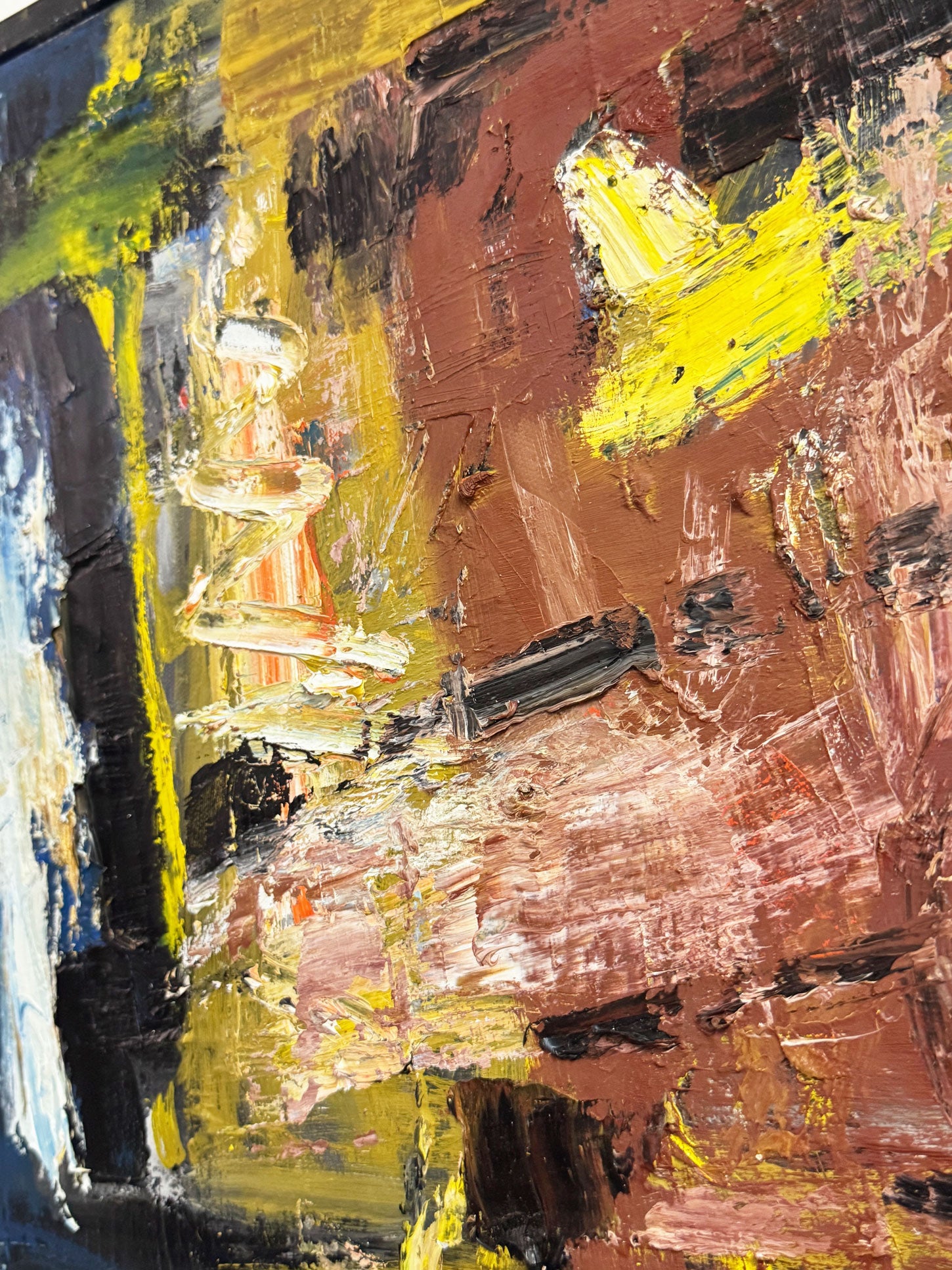 Martin Walton Abstract Oil Painting on Canvas