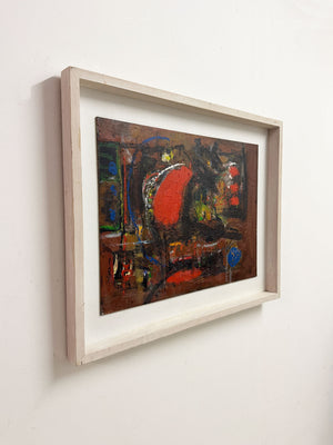 Martin Walton Modernist Abstract Oil Painting