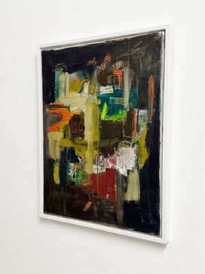 Martin Walton Modernist Abstract Oil Painting on Canvas
