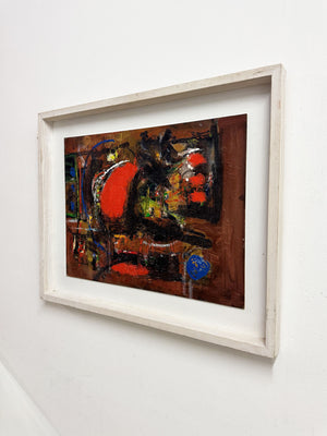 Martin Walton Modernist Abstract Oil Painting