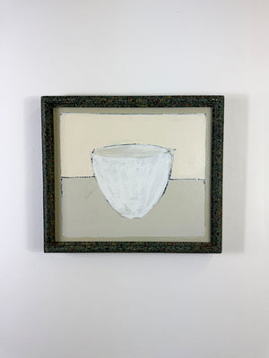 Terence R. Wood, Vintage Scandinavian Minimalist Oil Painting