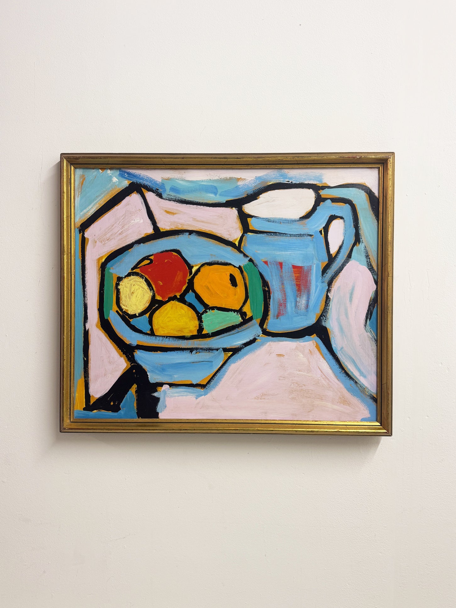 Vintage Still Life Oil Painting