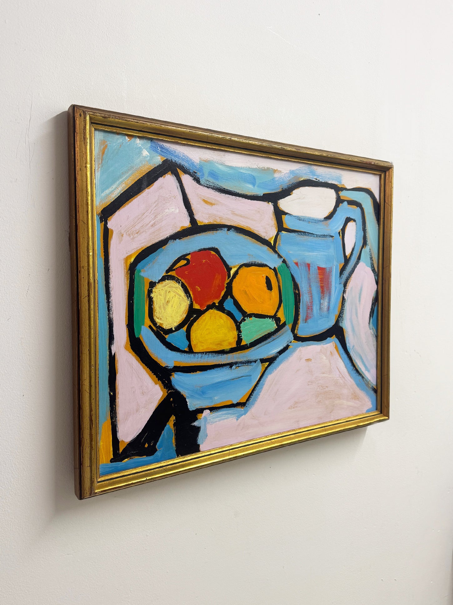 Vintage Still Life Oil Painting