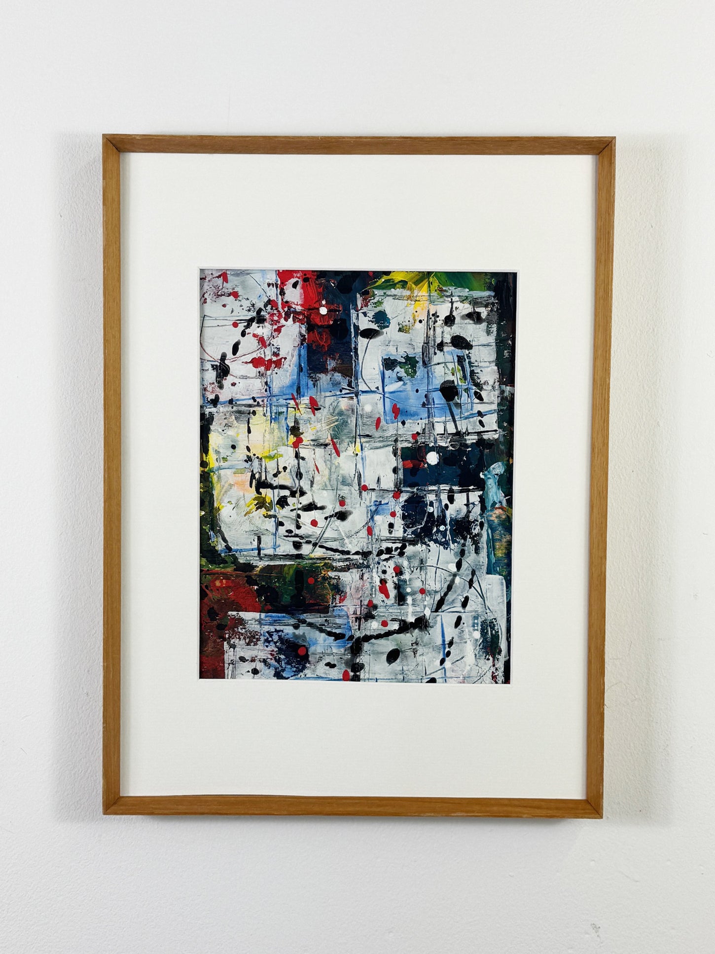 Textured Vintage Abstract Painting