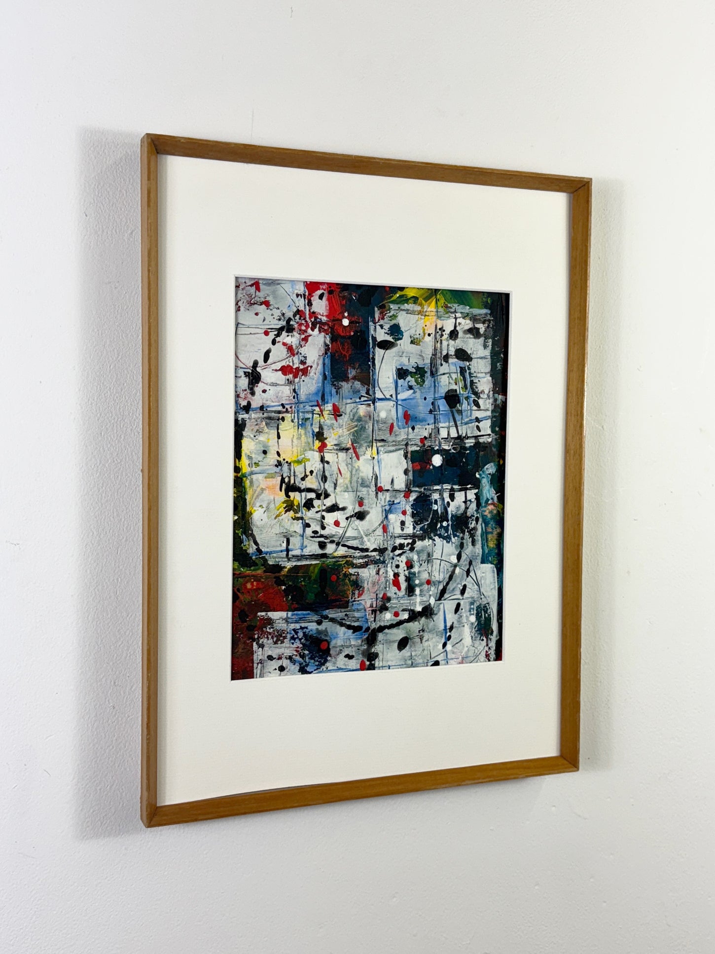 Textured Vintage Abstract Painting