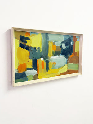 Mid-Century Modernist Abstract Painting