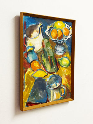 Barry De More Mid-Century Still Life Oil Painting