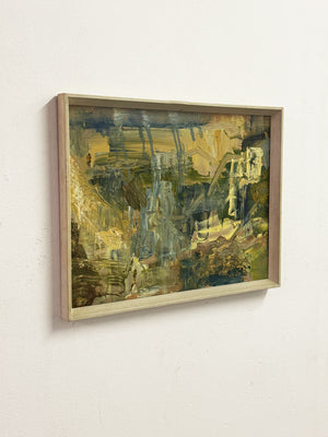 Felix Robbins – Mid-Century Abstract Oil Painting