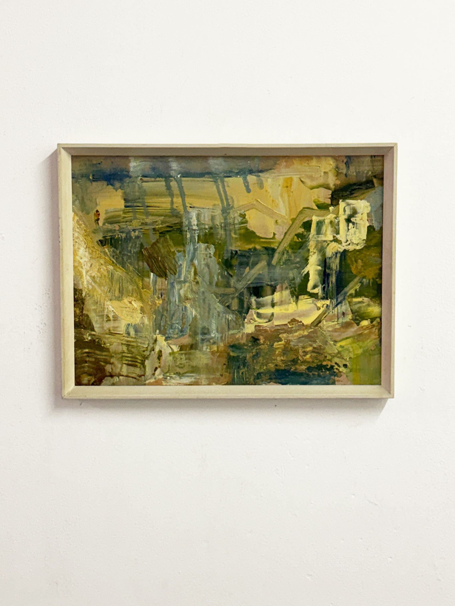 Felix Robbins – Mid-Century Abstract Oil Painting