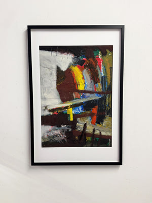 Collection of Mid-Century Modernist Abstract Oil Paintings