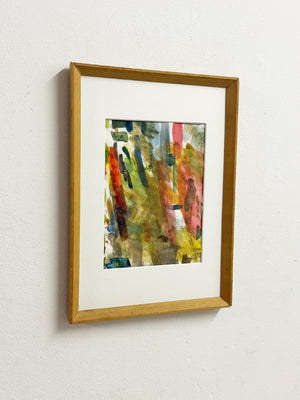 Mid-Century Abstract Watercolour Painting