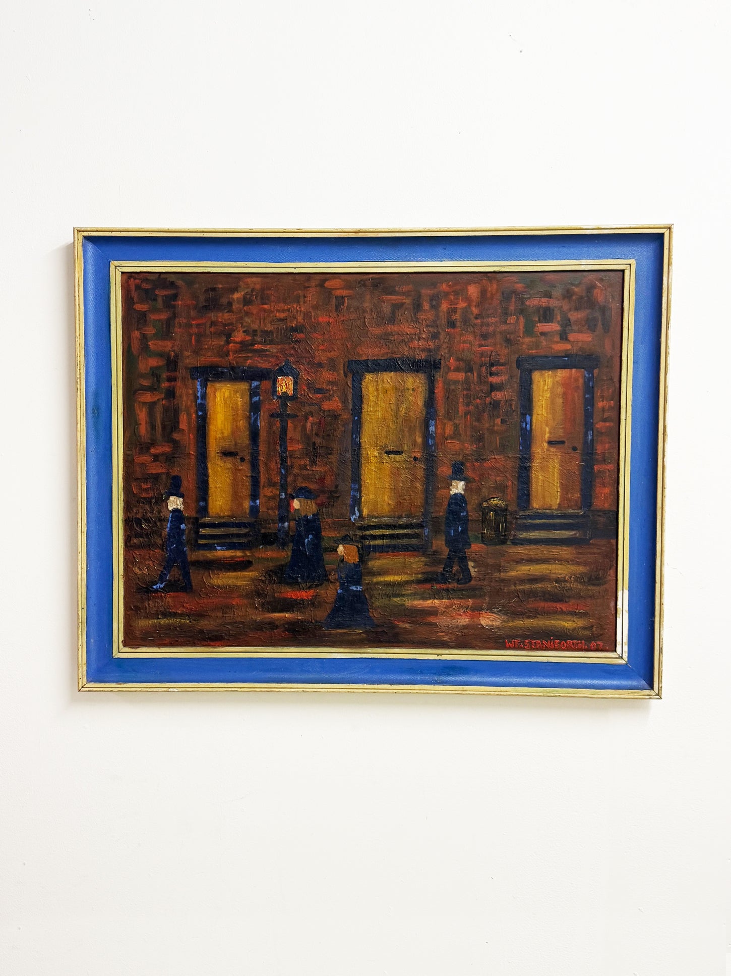 W. F. Staniforth 1967, Large Original Artwork Oil Painting