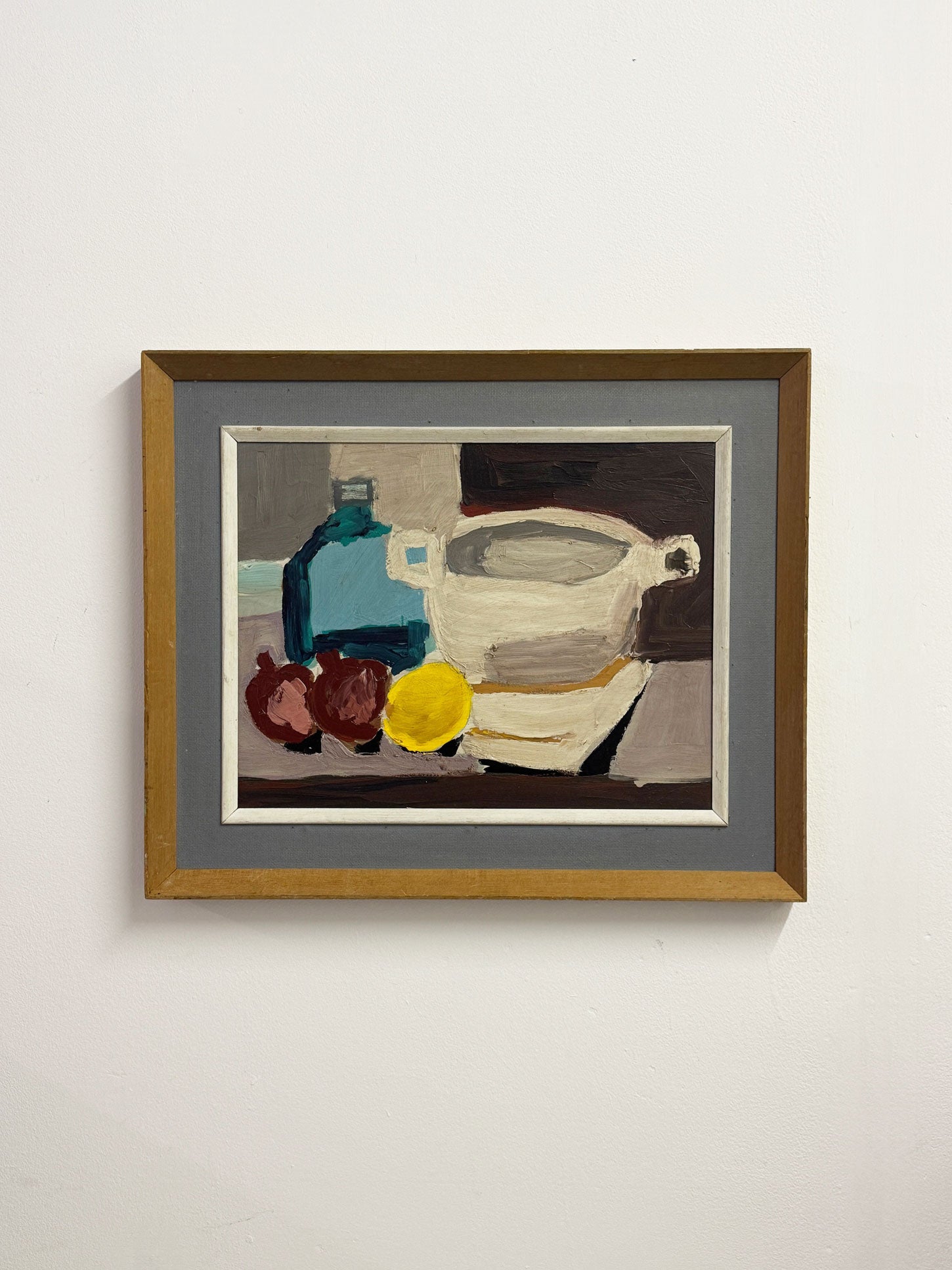 Vintage Swedish Style Still Life Painting