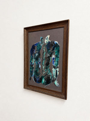 Mid-Century Abstract Nude Figurative Painting