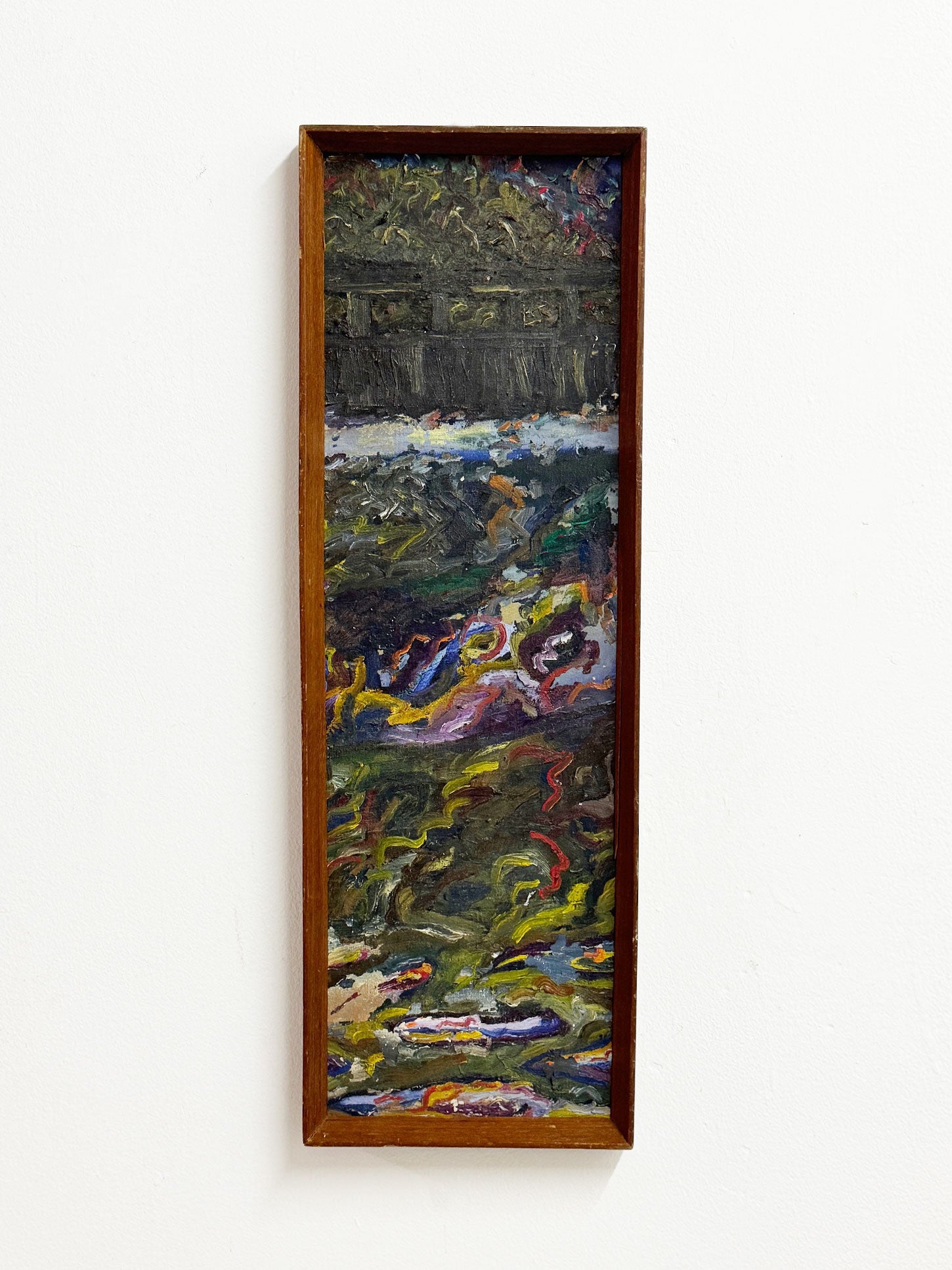 Mid Century Signed Swedish Oil Painting