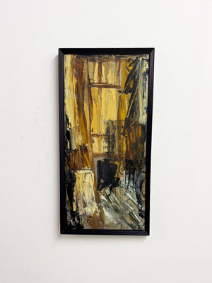 Mid-Century Abstract Oil Painting