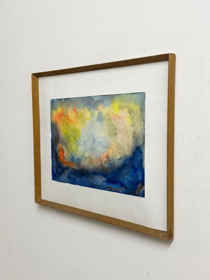 Abstract Watercolour Painting by Kenneth Binnie