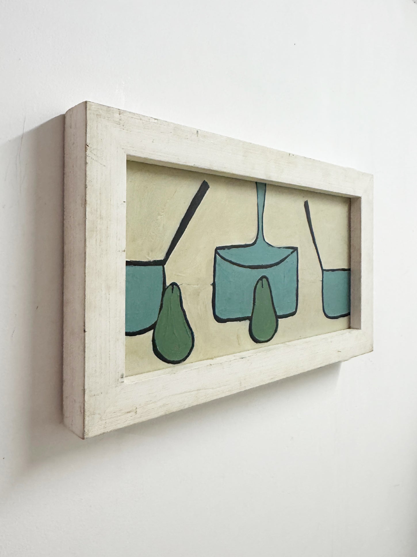 Vintage Abstract Oil Painting, style of William Scott