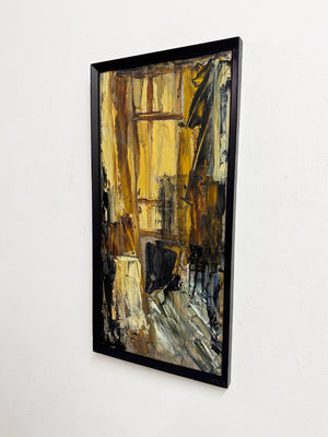 Mid-Century Abstract Oil Painting