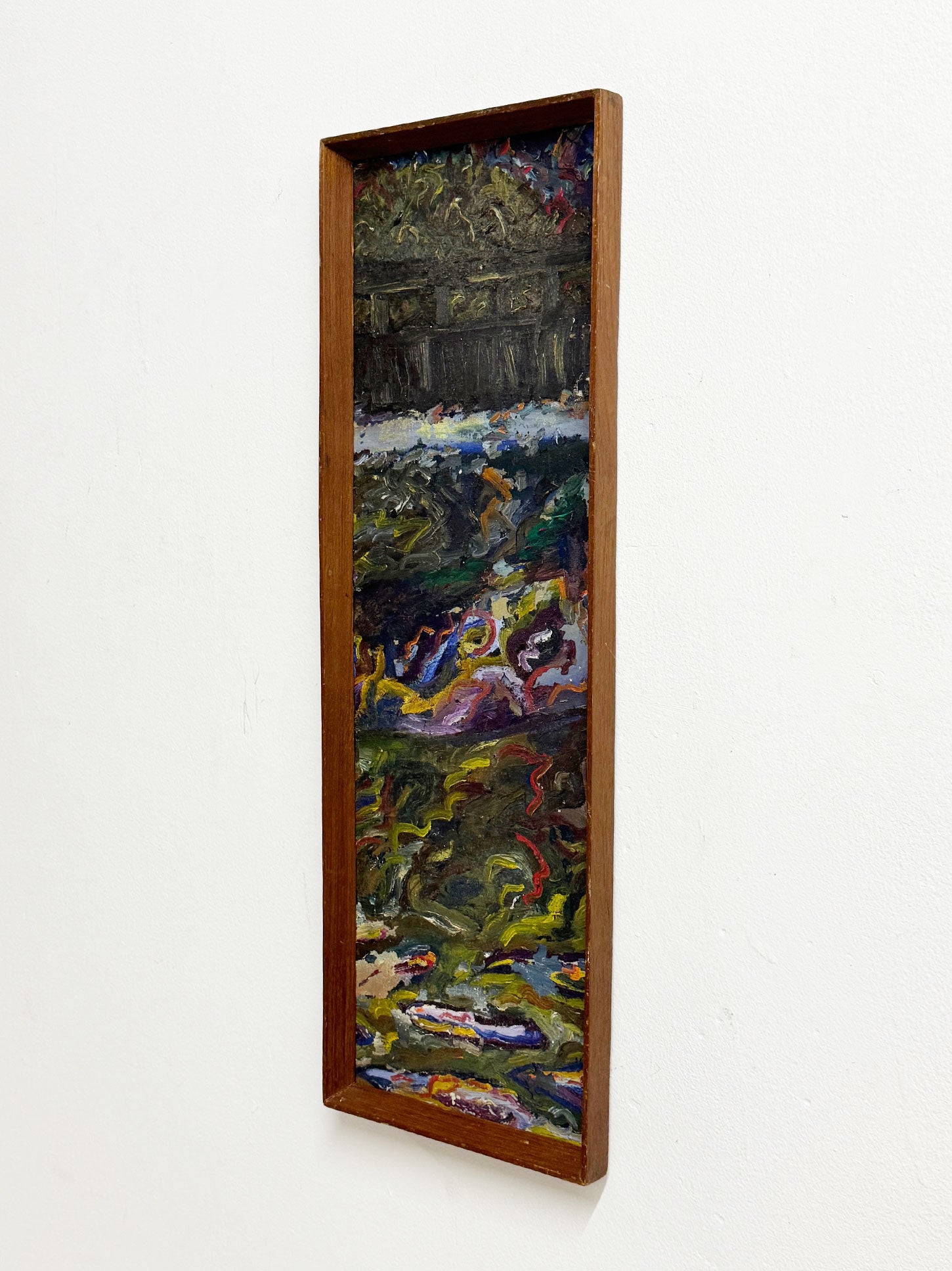 Mid Century Signed Swedish Oil Painting