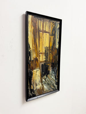 Mid-Century Abstract Oil Painting