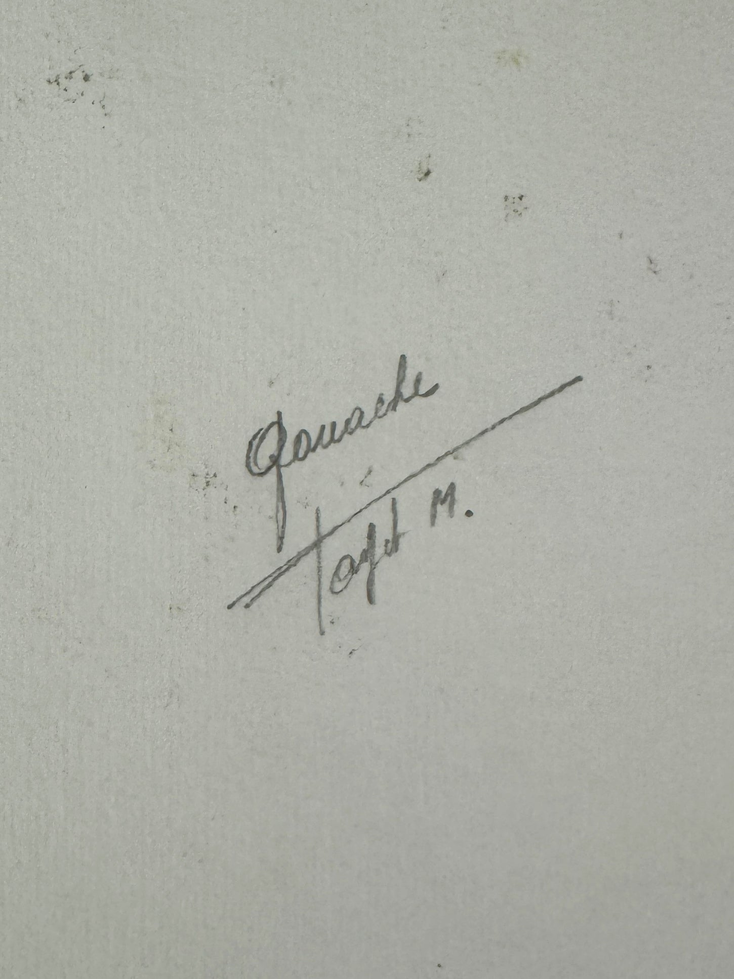 Payot Mauf, Mid Century Abstract Oil Painting - 1970s