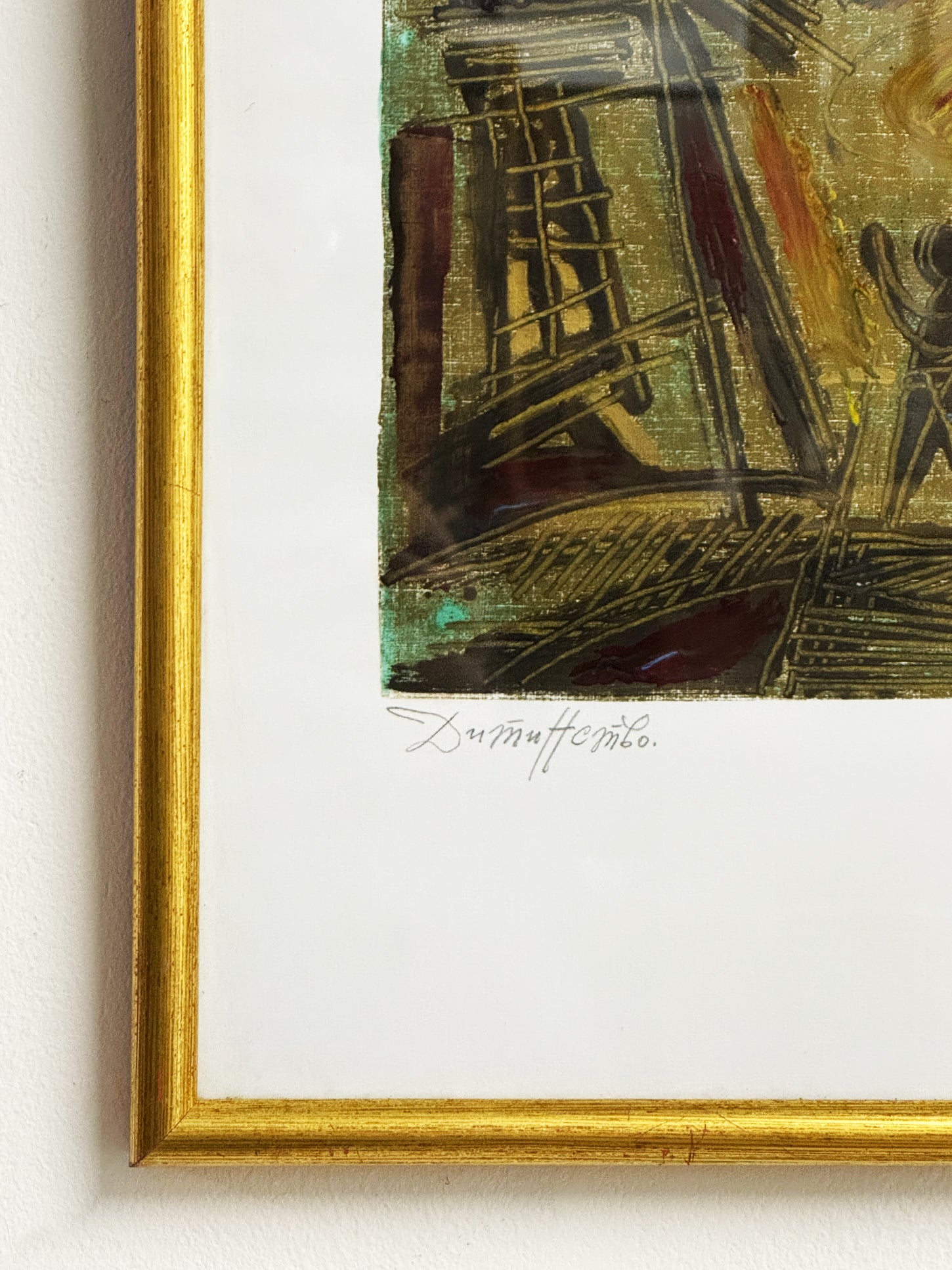 Vintage Signed Abstract