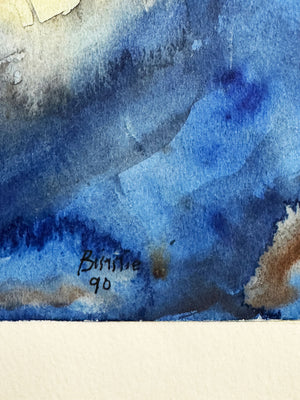 Abstract Watercolour Painting by Kenneth Binnie